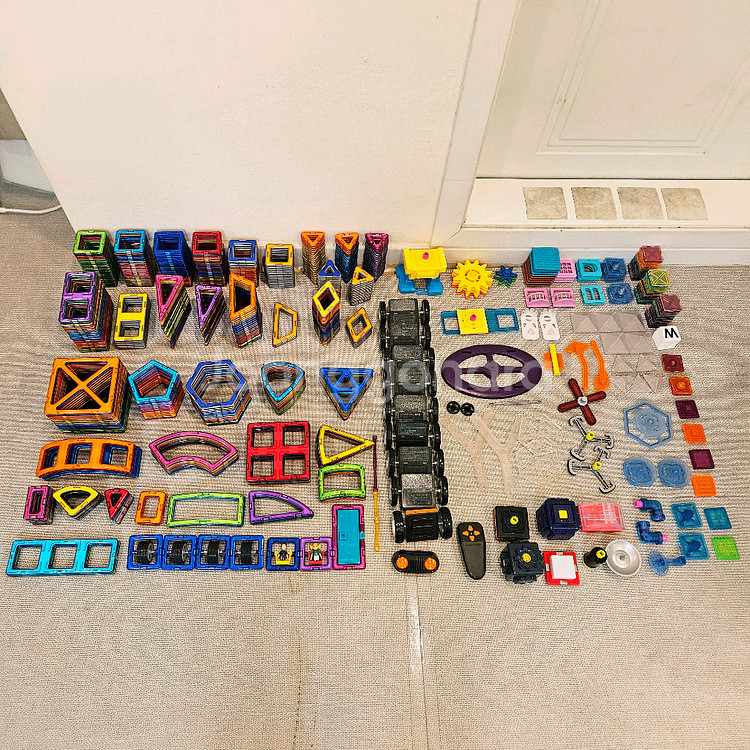 맥포머스 자석블럭 614 피스--0