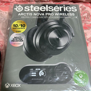 미개봉 스틸 아크티스 노바프로 무선 xbox