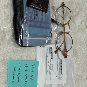 크롬하츠 HONEY DIPPED 안경 실버-골드 색상입니다