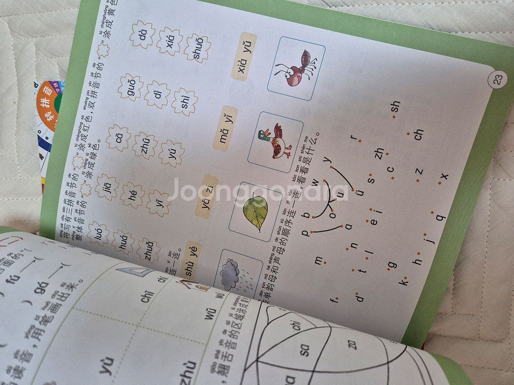 어린이 중국어 병음교재 원서 4권--1
