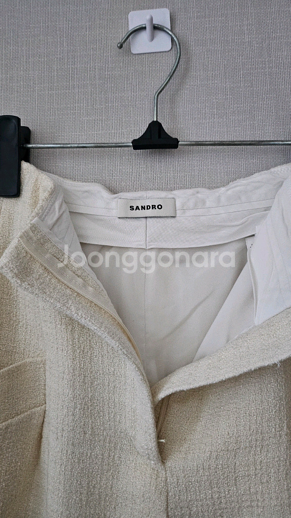 산드로 하이라이즈 트위드 쇼츠--4