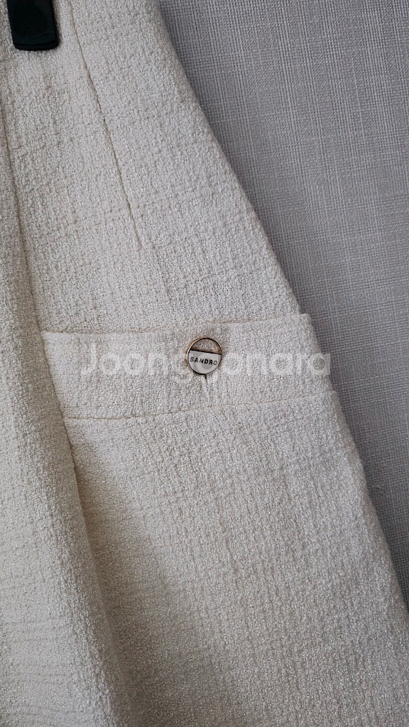 산드로 하이라이즈 트위드 쇼츠--6