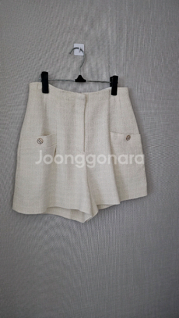 산드로 하이라이즈 트위드 쇼츠--5