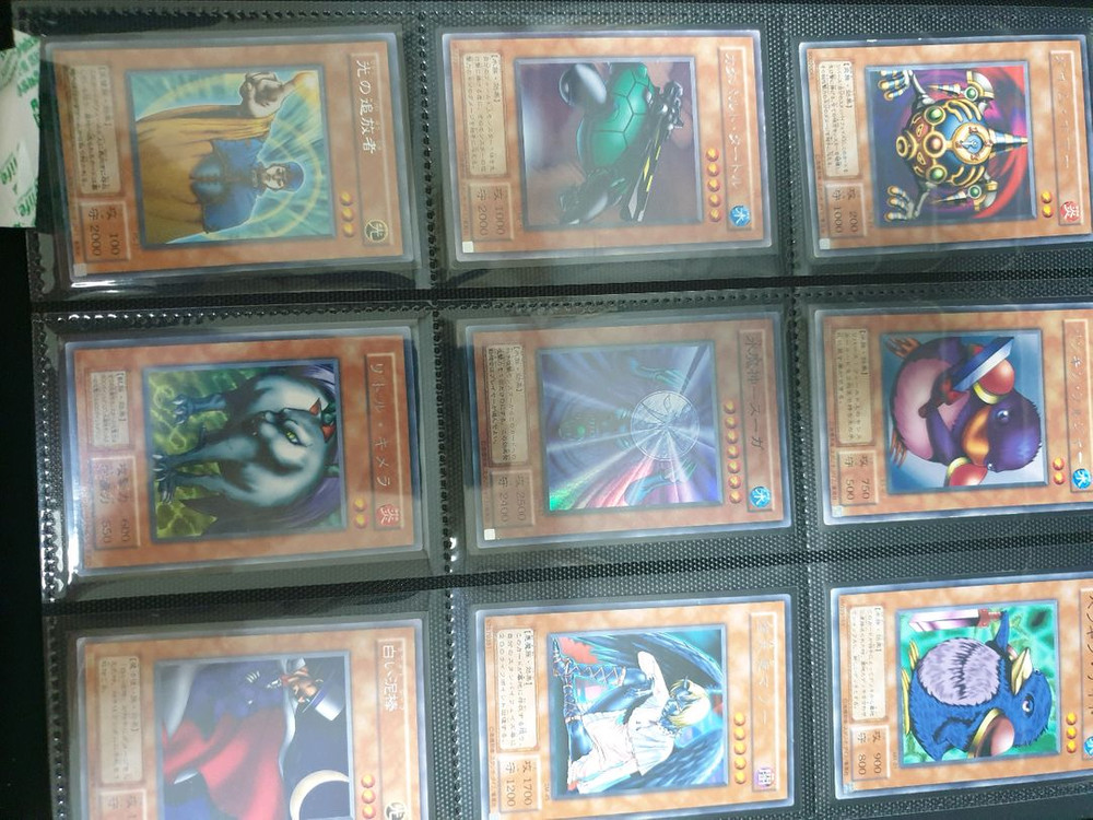 유희왕 1기2기 바인더 통으로 판매합니다!--3