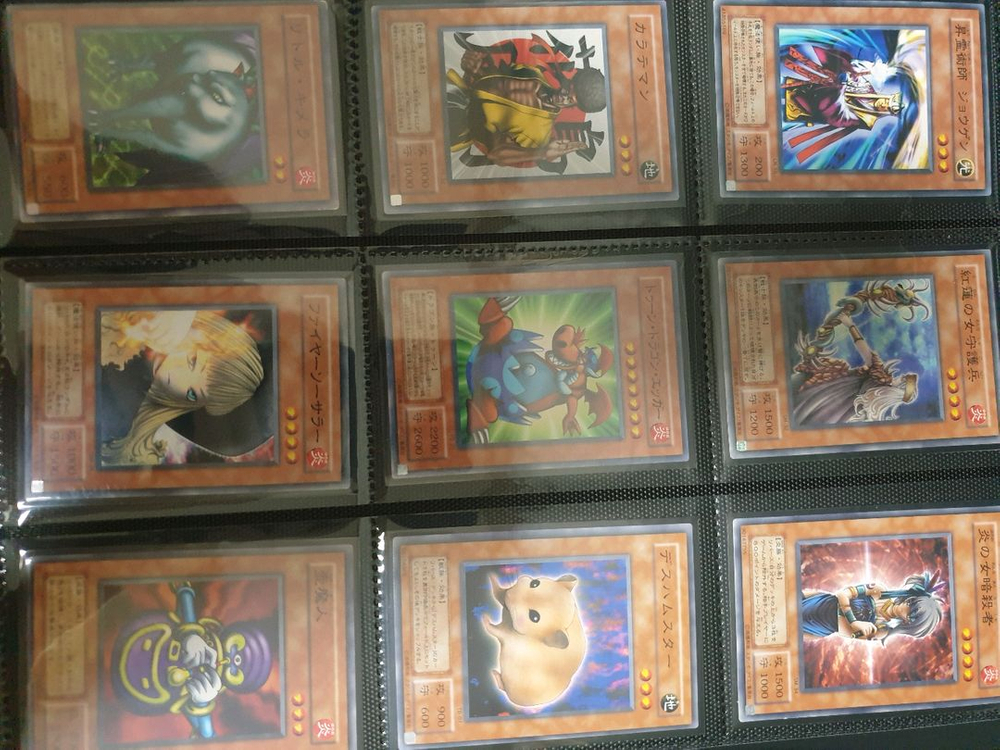 유희왕 1기2기 바인더 통으로 판매합니다!--7