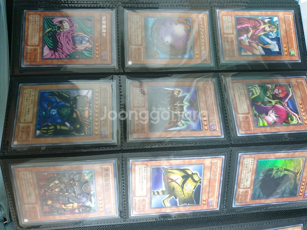 유희왕 1기2기 바인더 통으로 판매합니다!--5
