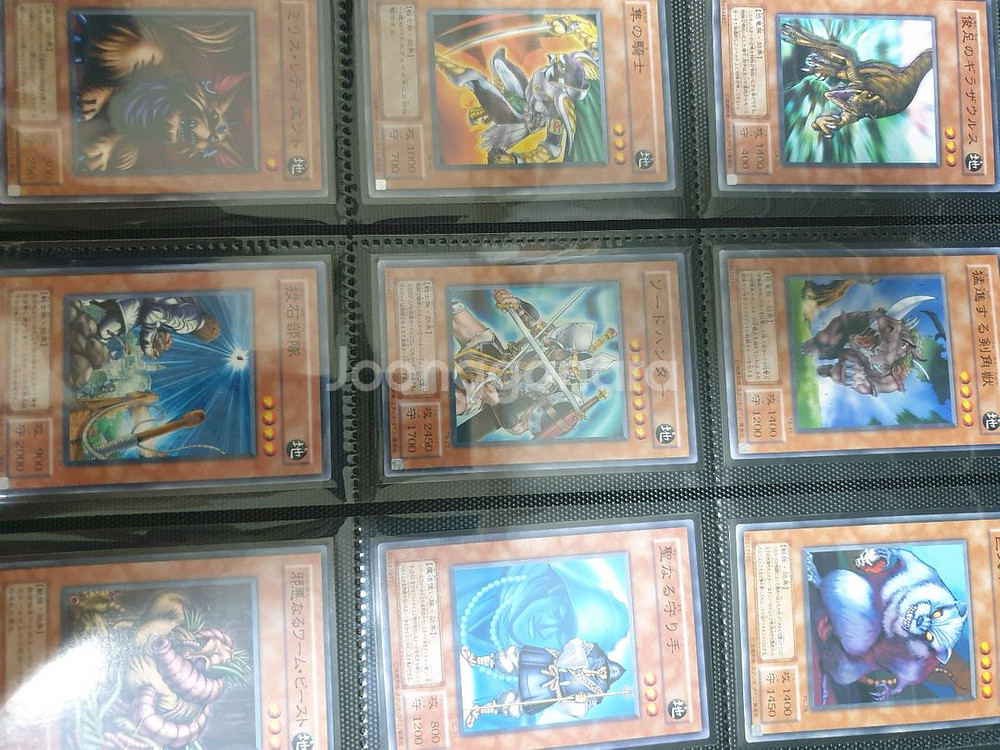 유희왕 1기2기 바인더 통으로 판매합니다!--8