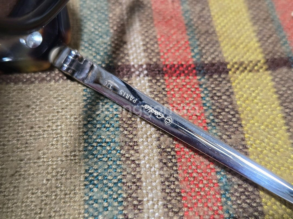 카르티에 130사이즈 뿔테 선글라스--6