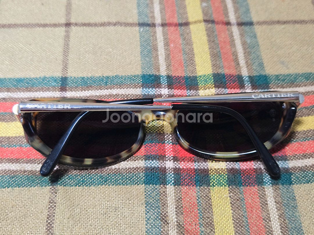 카르티에 130사이즈 뿔테 선글라스--3