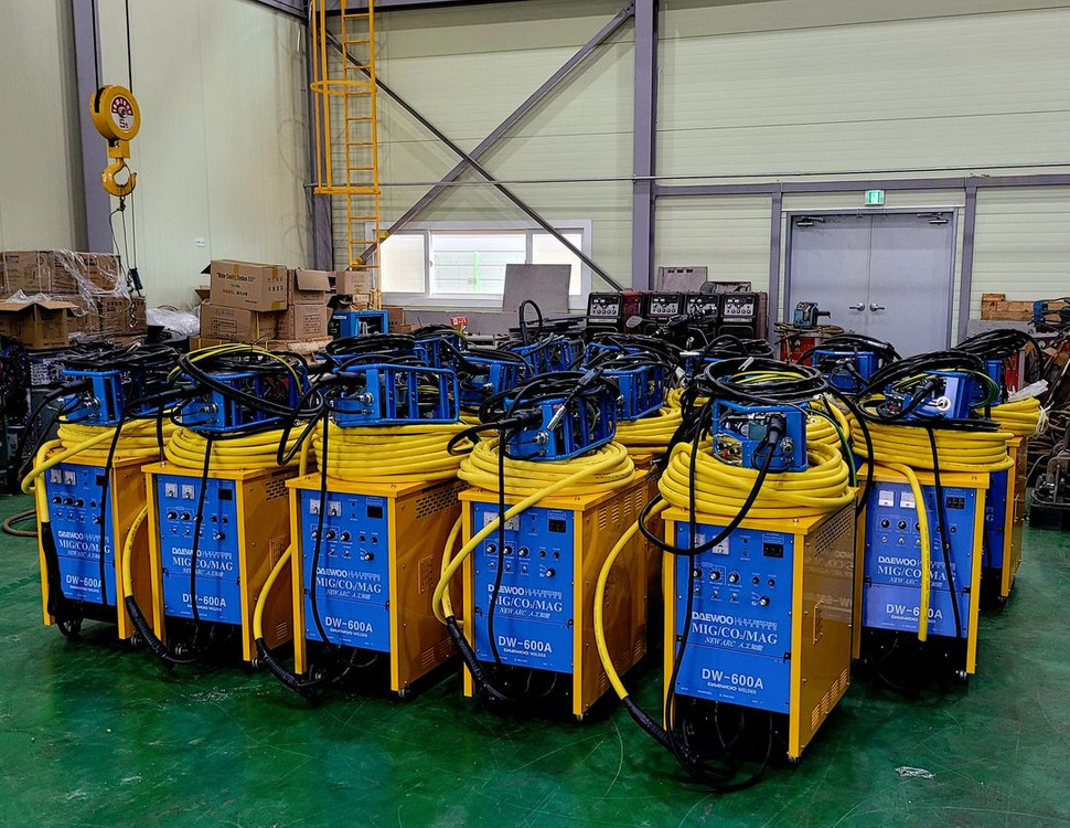 신형 대우인버터CO2용접기 팝니다/중고용접기--2
