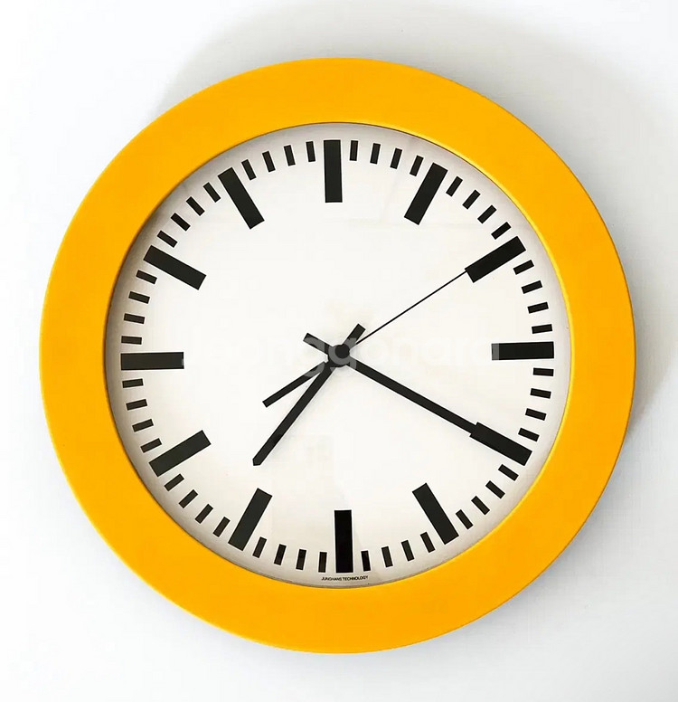 [ONE] 80s 융한스 JUNGHANS 벽시계--2