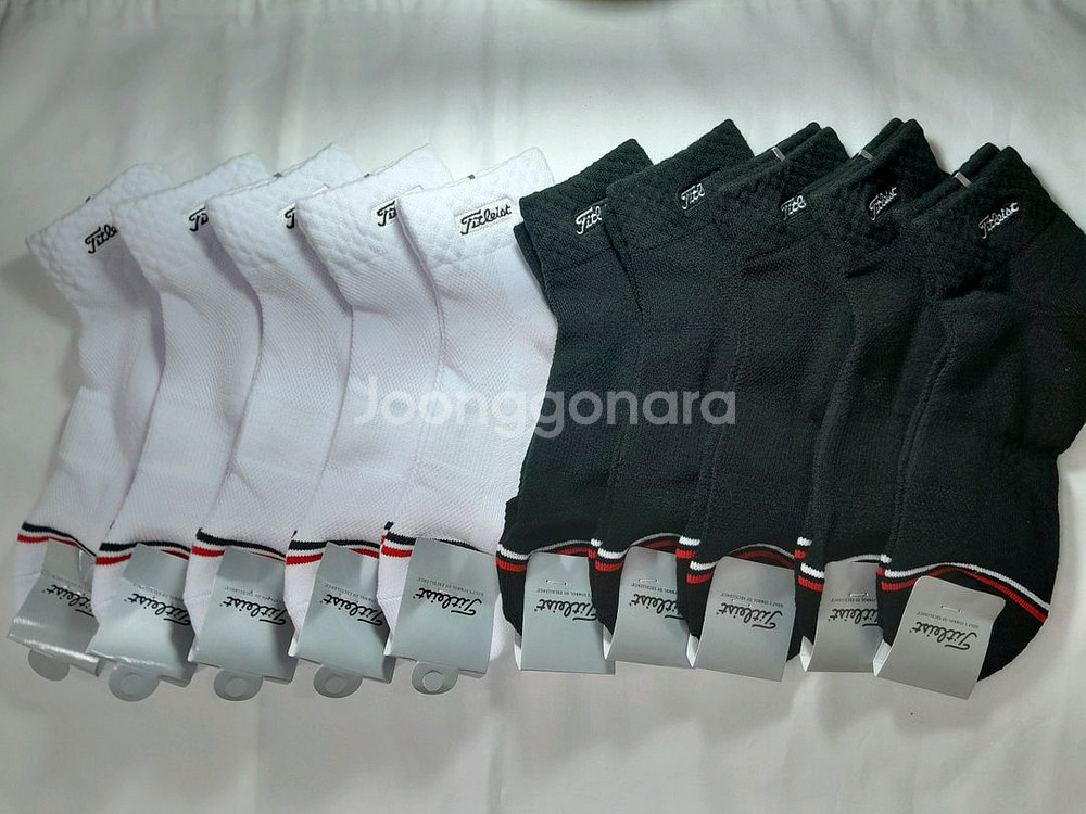 타이틀 골프양말 10켤레 남녀따로 이중쿠션바닥--0