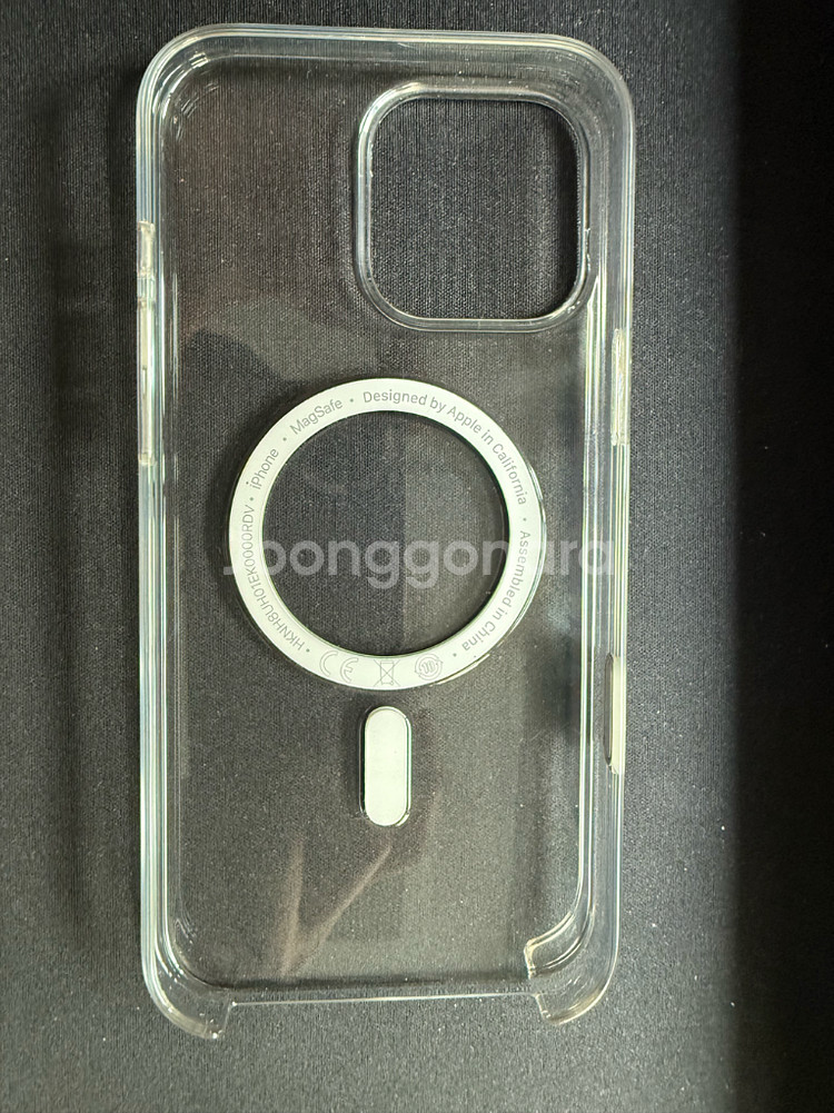 아이폰16프로맥스 정품 클리어 투명케이스--1