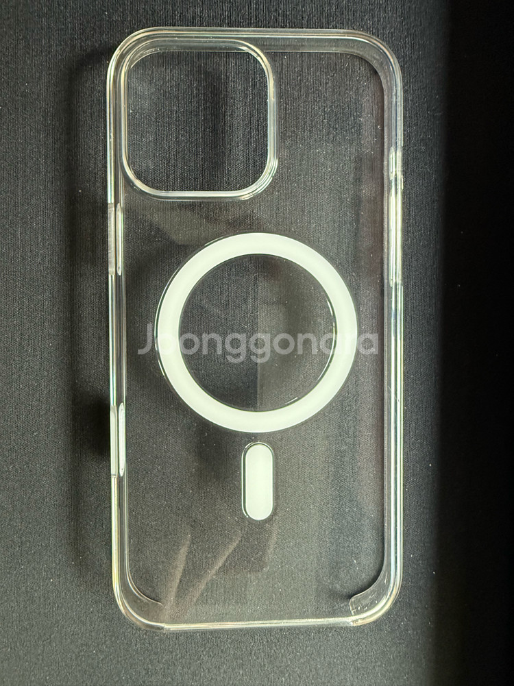 아이폰16프로맥스 정품 클리어 투명케이스--0