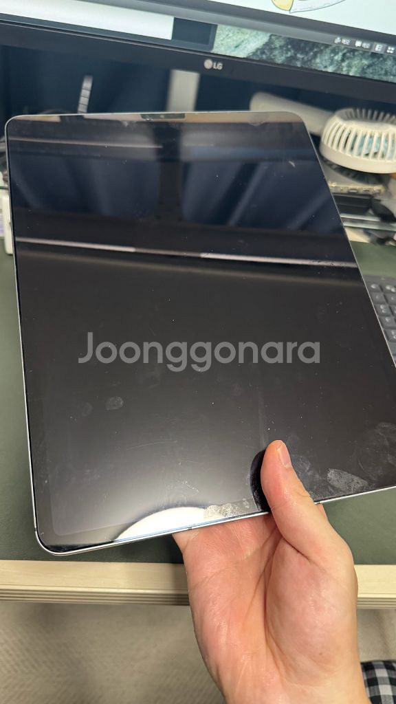 아이패드 프로 5세대 12.9 m1 부품용 아이클라우드락--0