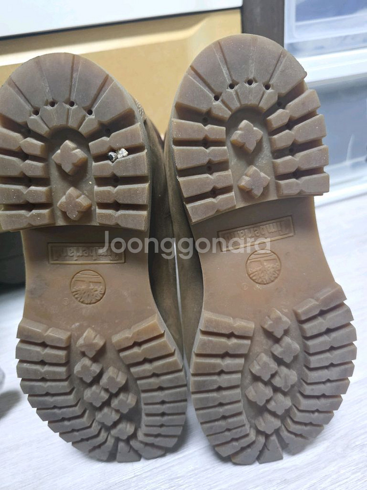 팀버랜드 6인치 프리미엄 브라운 부츠 8W--6