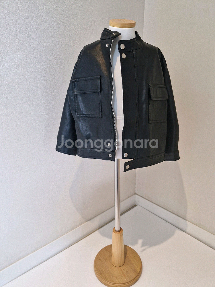 아동 가죽자켓 (110)--3