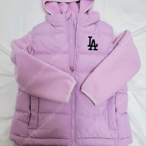 MLB키즈 플리스조끼 세트(120)