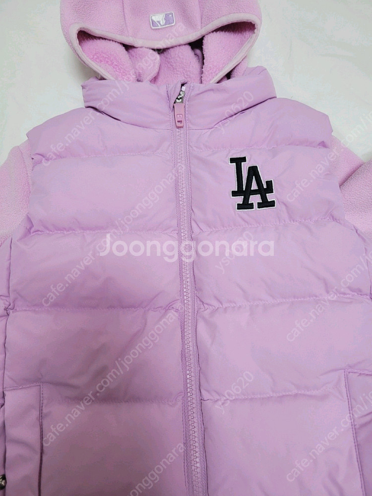 MLB키즈 플리스조끼 세트(120)--1