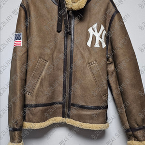 최종할인! 뉴에라 뉴욕양키즈 천연 양모 무스탕