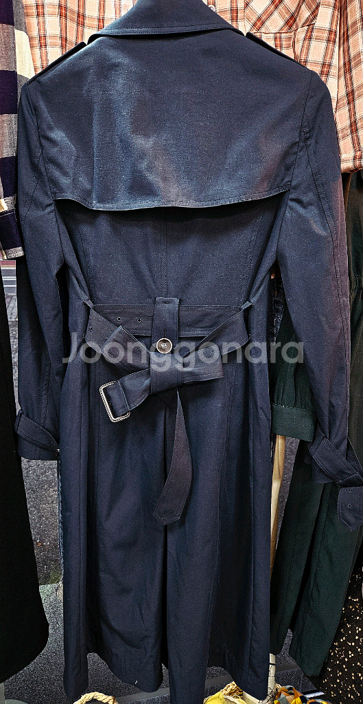 샤틴 네이비 트렌치코트(55)--2