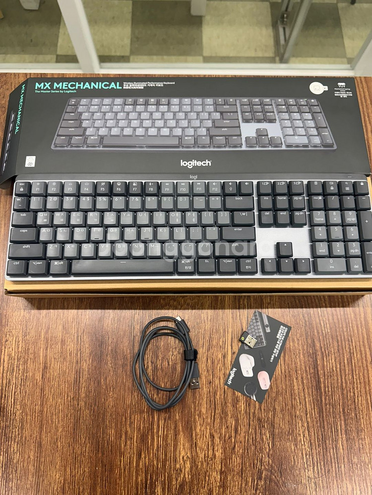 로지텍 MX MECHANICAL 리니어(적축) 풀배열 기계식 키보드--2