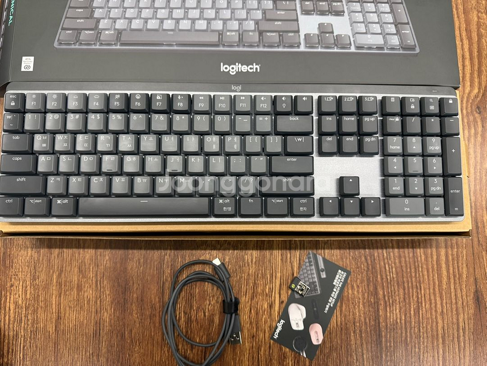로지텍 MX MECHANICAL 리니어(적축) 풀배열 기계식 키보드--0