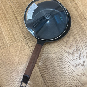 버미큘라 주물 법랑 무쇠 프라이팬 20cm + 뚜껑 20cm