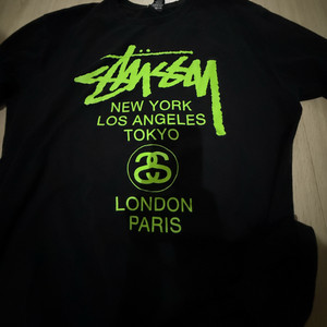 스투시 반팔티 L