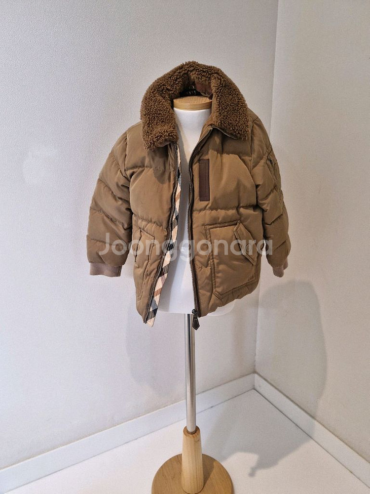 닥스 아동 덕다운 패딩점퍼 브라운 (110)--1