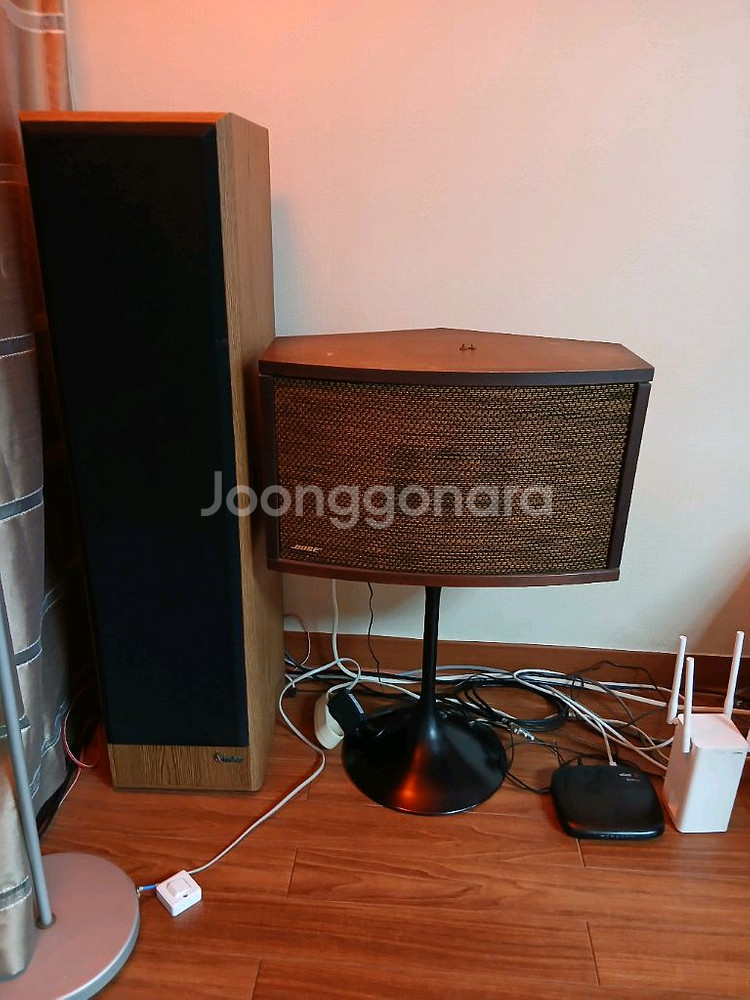 플로어스탠딩 스피커 + 데스크탑 스피커 세트--0