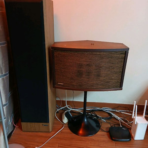 플로어스탠딩 스피커 + 데스크탑 스피커 세트