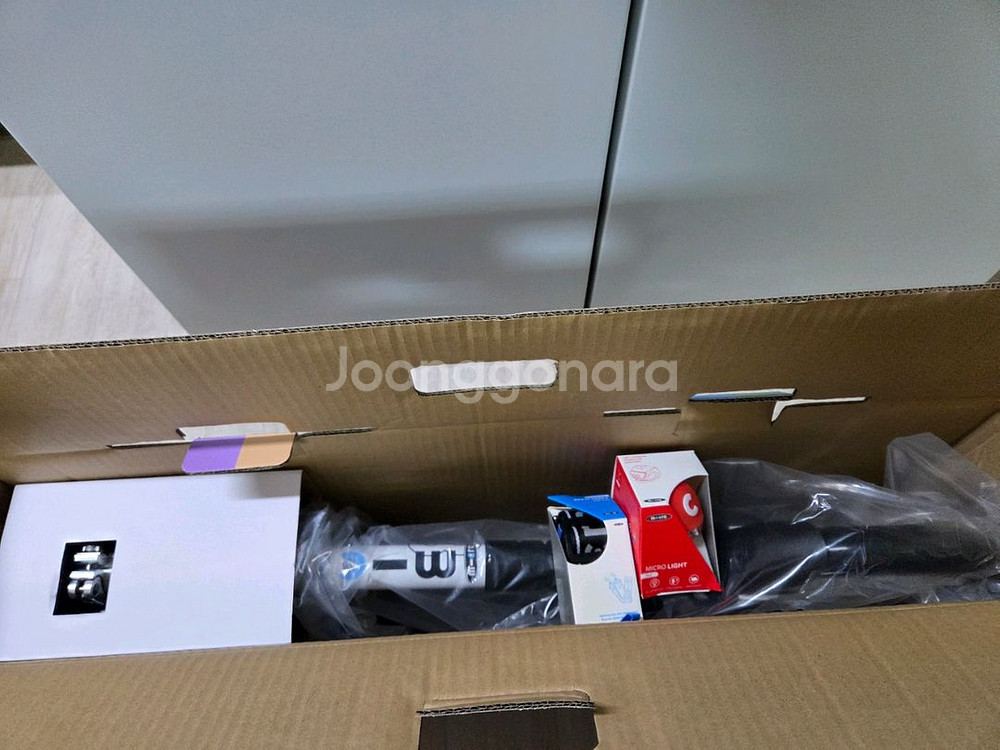 마이크로킥보드 스쿠터 +숄더스트랩 +라이트--1