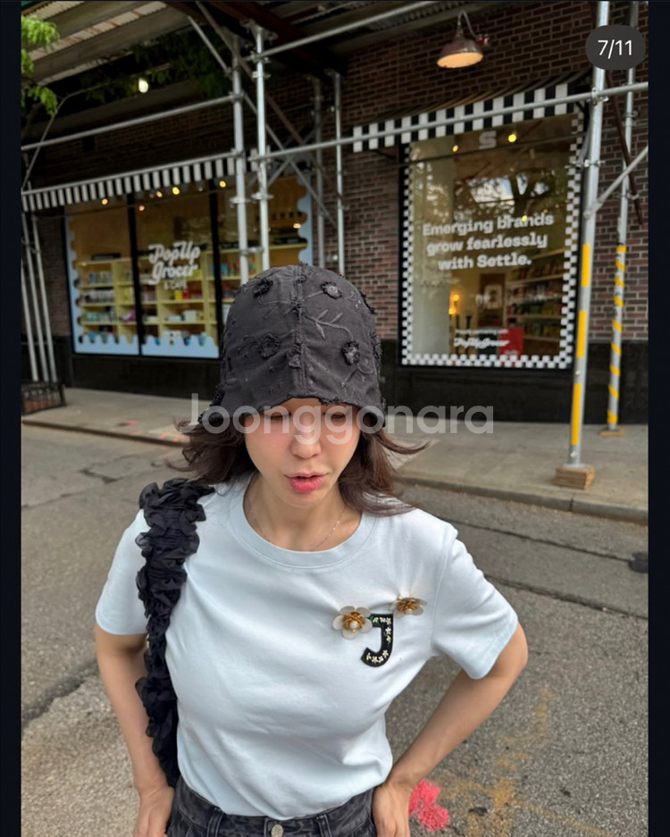 지요 데이지 티셔츠--0