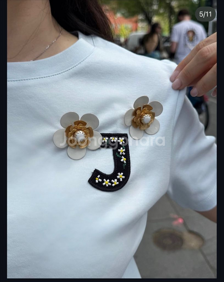 지요 데이지 티셔츠--1