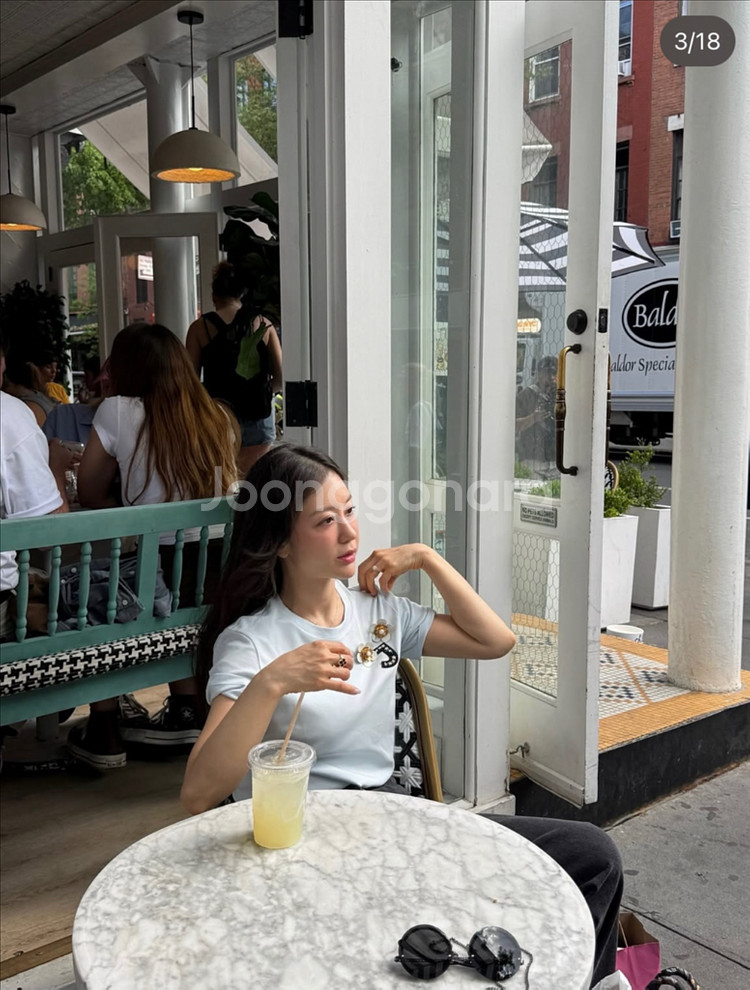 지요 데이지 티셔츠--4