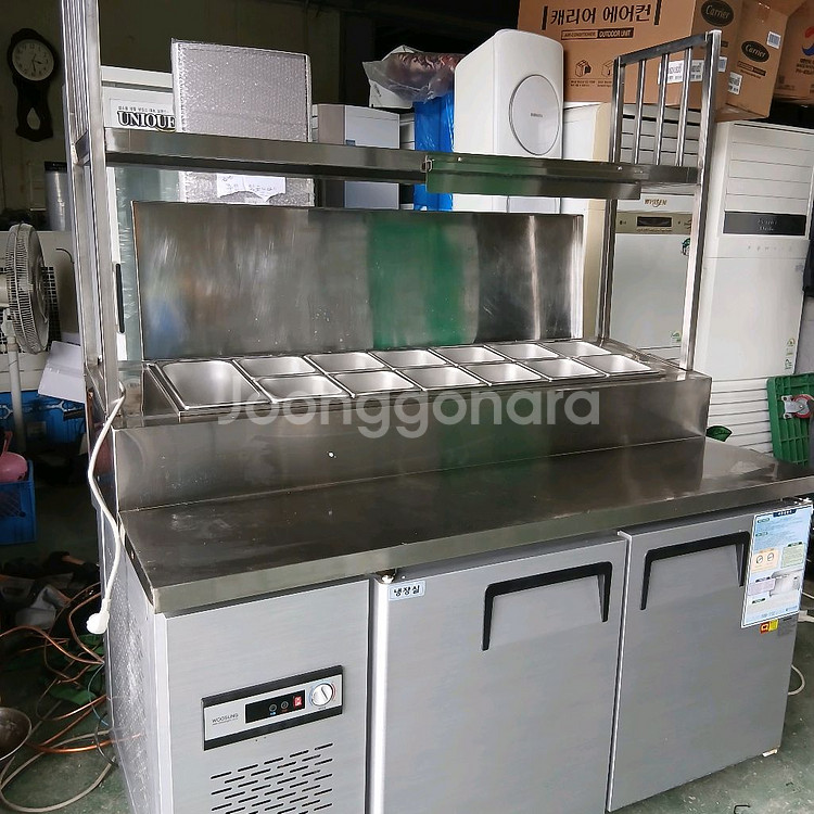 우성 1500 토핑냉장고 피자냉장고 반찬냉장고 상태최상--0