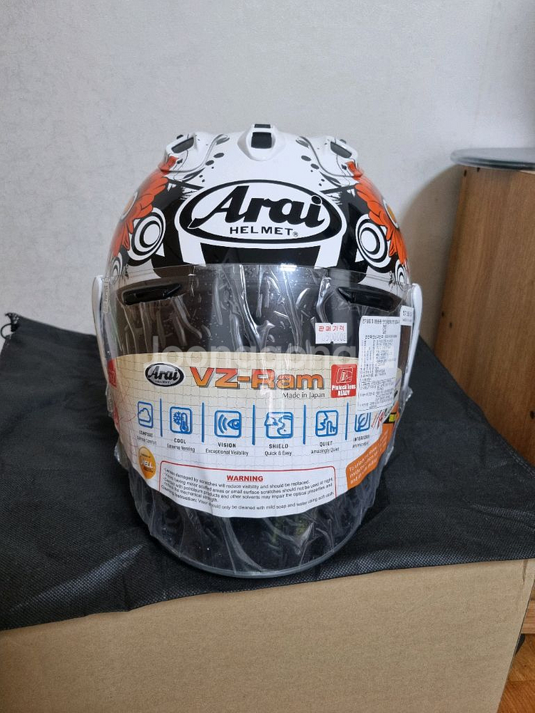 아라이 VZ램 블라썸 오토바이 헬멧 M사이즈--0