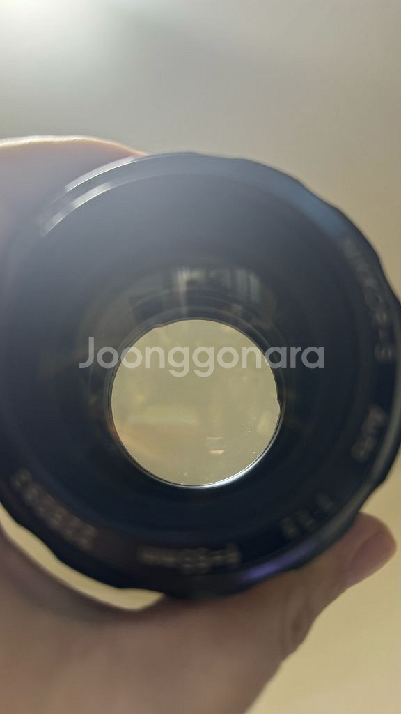 니콘 F바디 + 해바라기 수동 55mm f/1.2 렌즈--8