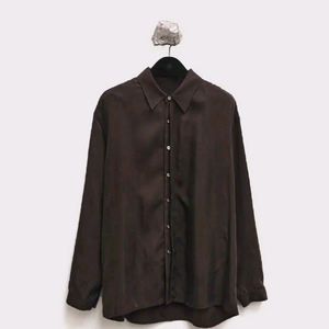 유스 / 25FW 블라인드 셔츠(브라운) / L