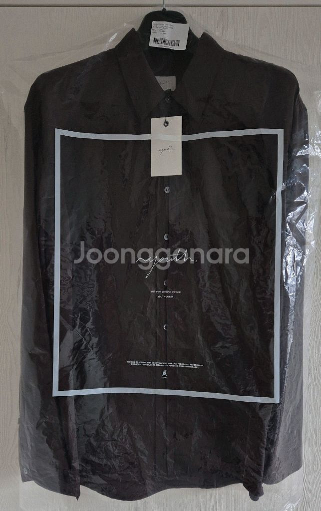 유스 / 25FW 블라인드 셔츠(브라운) / L--2