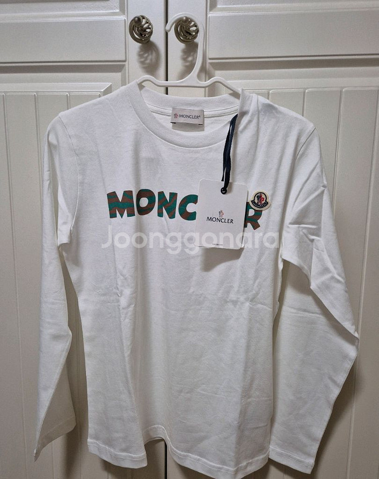 몽클레어 키즈 긴팔티(10y)새상품--1