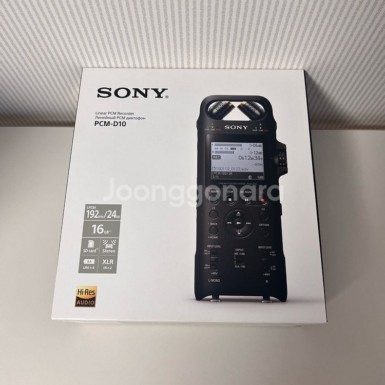 소니 PCM-D10 레코더--0