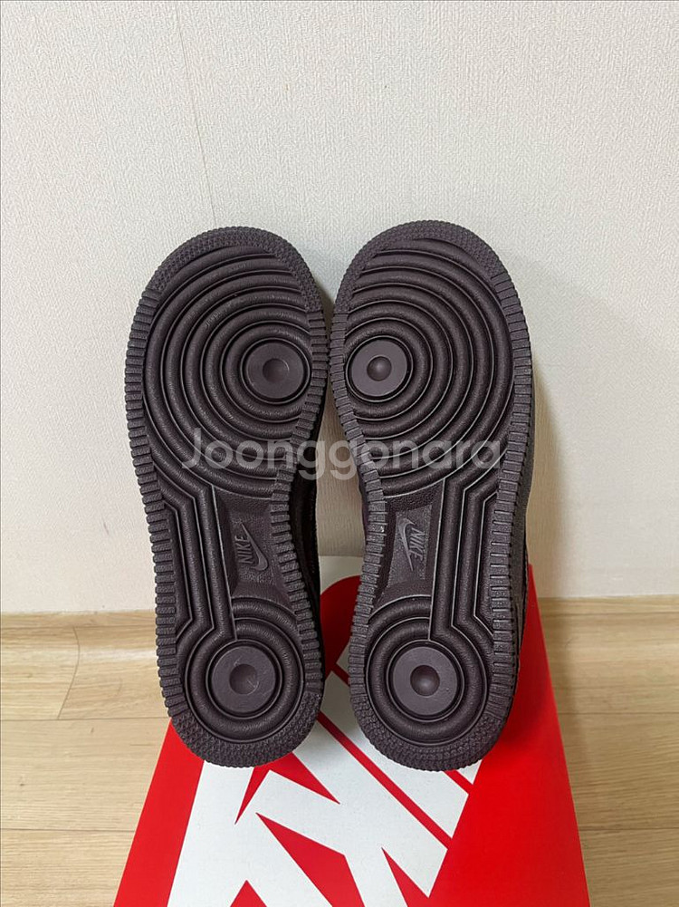 [235] W나이키 에어 포스1 딥버건디--7