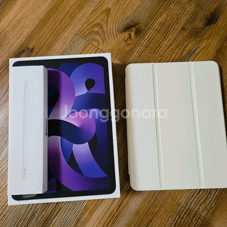 아이패드 에어 5세대 64g 풀박스 팝니다 (M1)--3