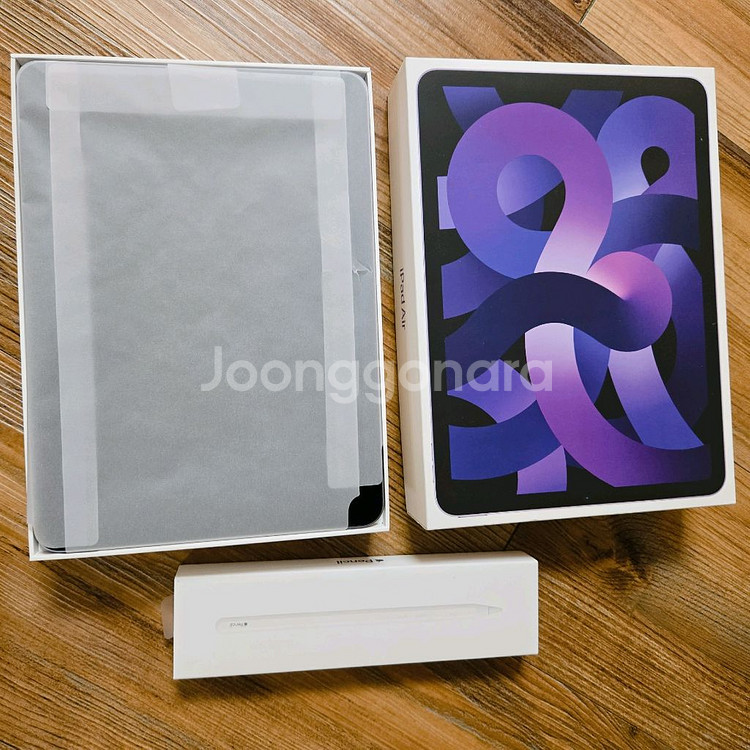 아이패드 에어 5세대 64g 풀박스 팝니다 (M1)--4