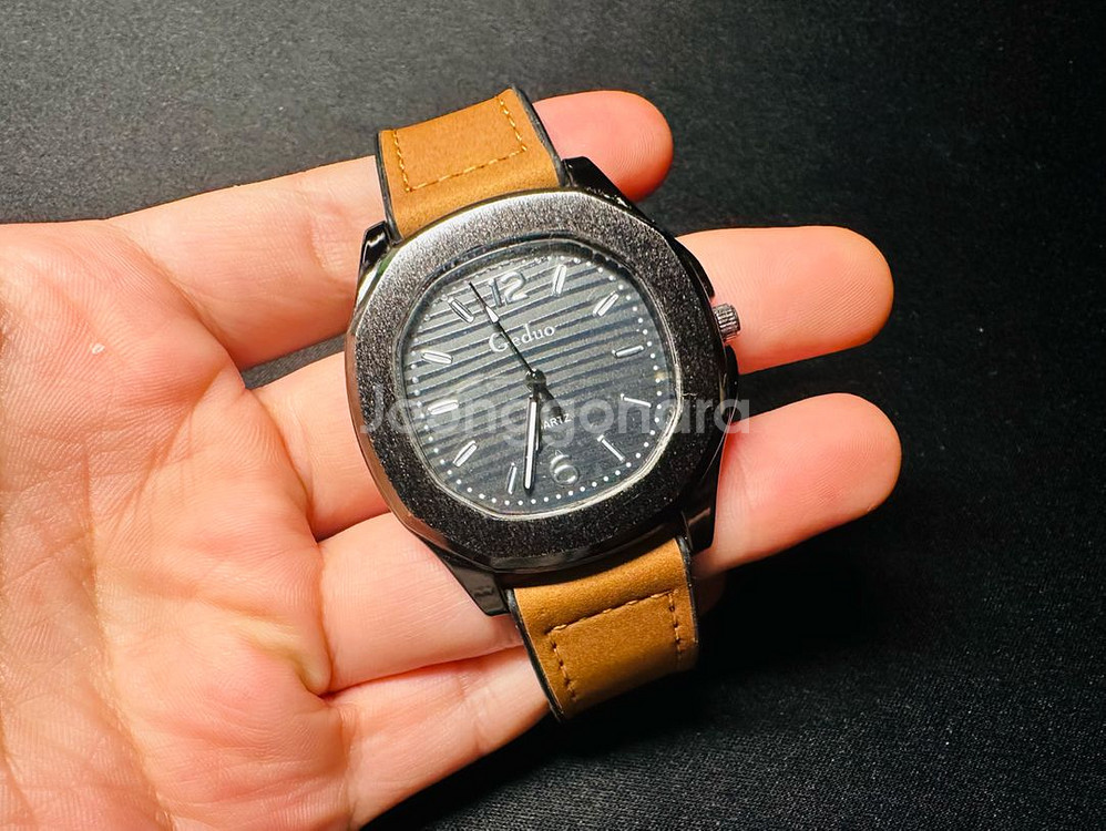 Geduo 파텍필립 노틸러스 스타일 쿼츠 시계 판매--0