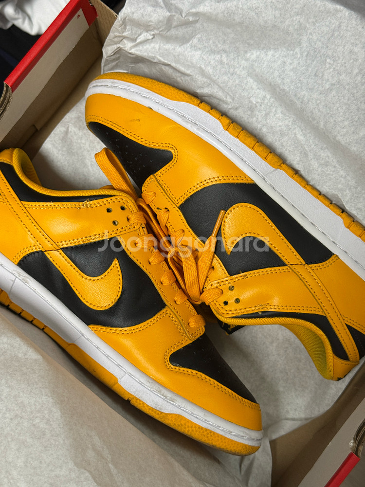 나이키 덩크 로우 레트로 챔피언쉽 골든로드260--0