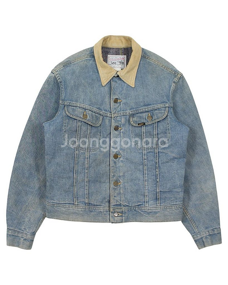 1970s USA Lee 리 스톰라이더 데님 자켓 유니온메이드 빈티지 미국제--0