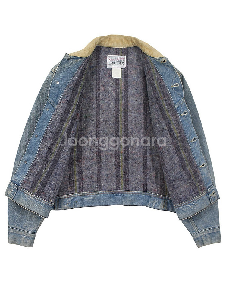 1970s USA Lee 리 스톰라이더 데님 자켓 유니온메이드 빈티지 미국제--2